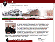 Tablet Screenshot of foustfh.com